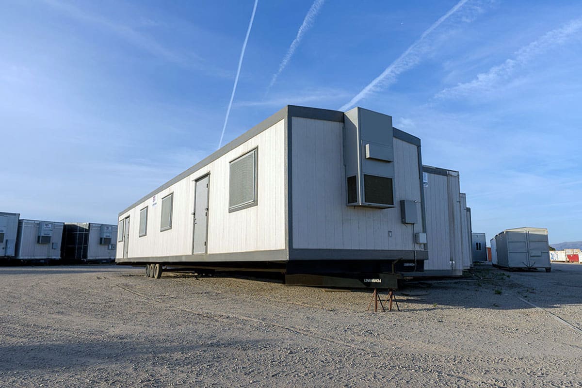 construction jobsite office trailers for rent