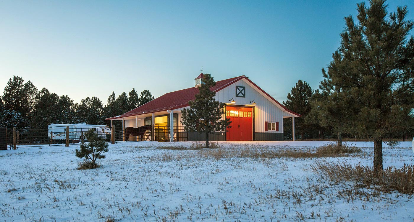 Equine barn kit