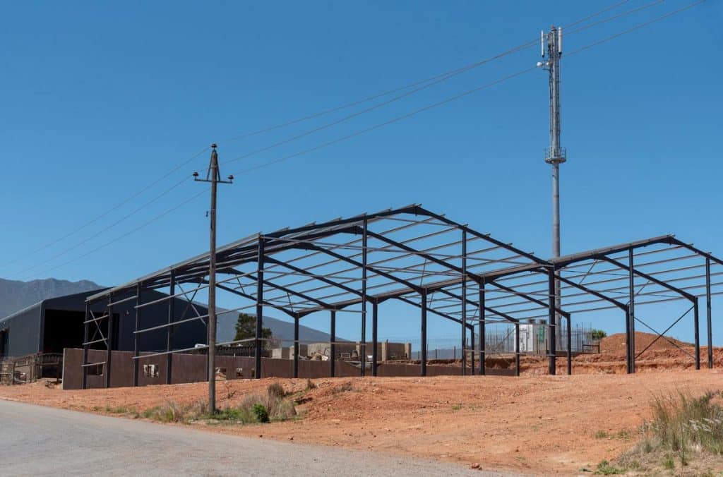 steel warehouse for sale