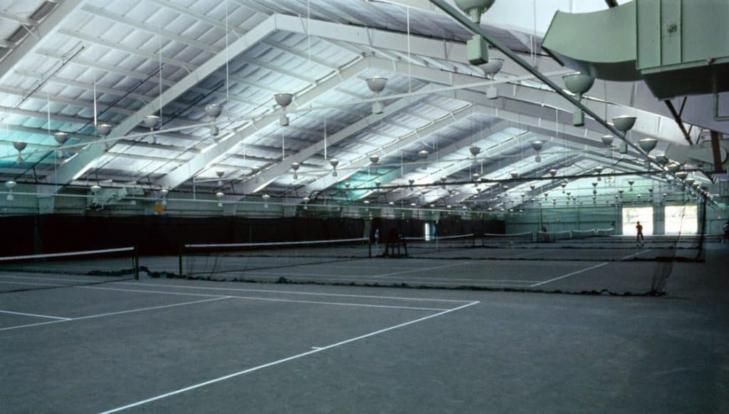 tennis court building